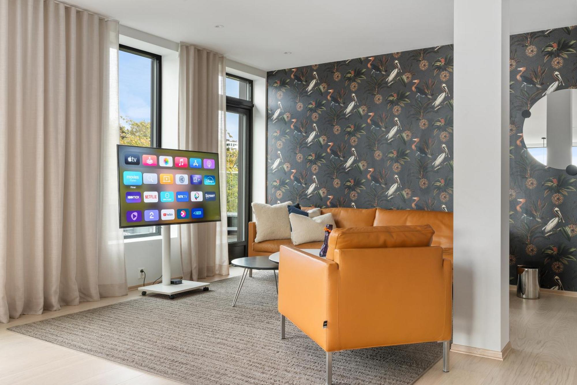 Luxury Apartment Downtown Tromso With 2 Bedrooms And 2 Bathrooms And Parking Екстер'єр фото